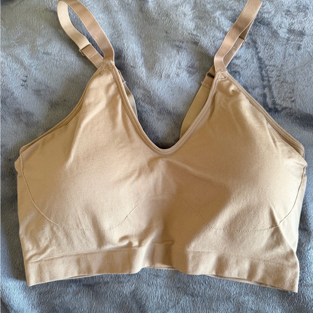 YITTY Seamless Nude Beige Wireless Bralette NWOT